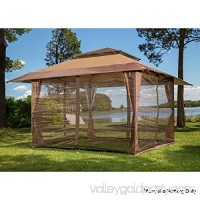10' x 10' mosquito netting panels for gazebo canopy   